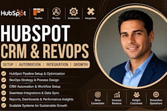 setup hubspot pipeline hubspot revops CRM automation workflow zapier integration