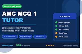 help you pass amc mcq 1 as someone who cleared it successfully