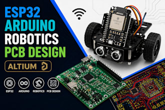 electronics engineering esp32, robotics, arduino iot pcb design altium