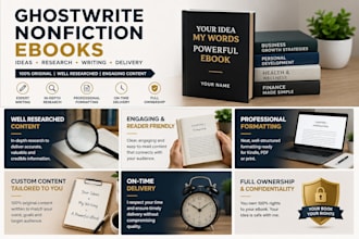 ghostwrite a nonfiction ebook