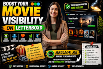do letterboxd movie promotion to increase movie visibility