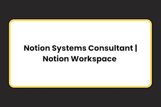 notion expert, notion workspace