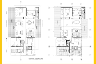be architect draftsman commercial architecture floor plan