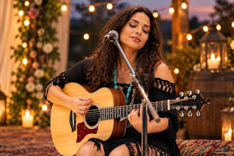 sing custom romantic song for wedding, anniversary and gift song