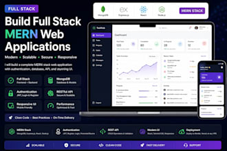 build a full stack mern web application