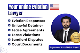 draft eviction responses, landlord tenant lawsuits and court documents