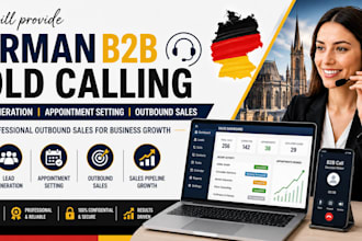 do german b2b sales calls and outbound prospecting