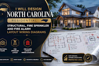 design north carolina residential structural fire sprinkler alarm layout wiring