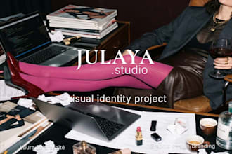 design a modern logo and brand identity