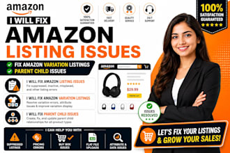 resolve and fix your amazon product listings issues