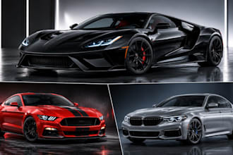 create 3d car modeling, car rendering, vehicle, automotive blender 3d printing