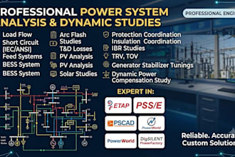 do power system studies analysis pscad psse etap digsilent