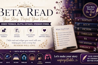 provide sensitivity reading for emotional and neurodiverse stories