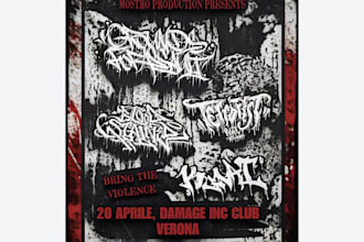 create a flyer for your concert