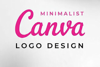design a modern minimalist canva logo for your brand