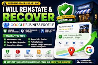 fix google my business suspended gmb reinstate my business profile suspension