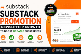 do substack promotion substack newsletter growth to boost organic subscribers