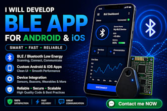 be your ble, iot mobile app developer for android and ios