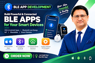 develop ble and iot mobile apps for android and ios