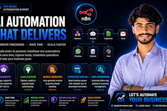build ai automation workflows with chatbot, lead capture and appointment