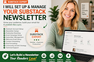 setup substack account substack newsletter substack promotion