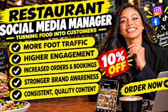be your restaurant, café and hospitality social media marketing manager