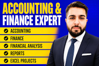 do financial models, excel projects