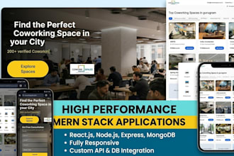 develop a high performance application with react and node js