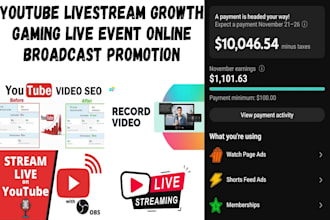 do youtube livestream marketing for online events to increase live viewers