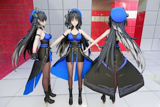 create custom gmod playermodel, sfm, l4d2 and mmd model for your game