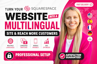 turn your squarespace website into a multilingual website