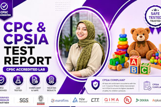create amazon CPC certificate for cpsia compliance