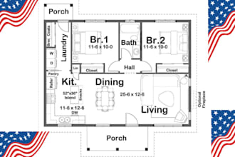 design professional architectural floor plans and house layouts