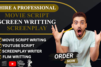 write movie script screenplay film script screenwriting comedy script stage play