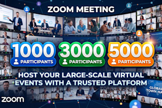 create you zoom webinar 500 to 10k pax