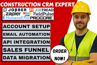 setup jobber procore housecall pro buildertrend fieldpulse zapier integration