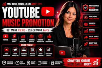 do youtube music promotion and video marketing