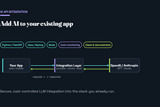 integrate the openai or anthropic API into your app