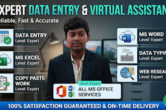 data entry and ms office specialist