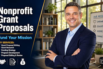 write a compelling nonprofit grant proposal for your 501c3
