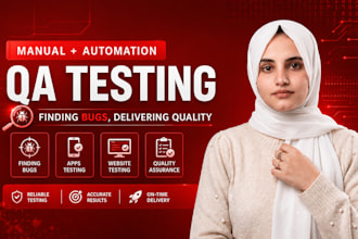 do QA testing, app testing, website testing