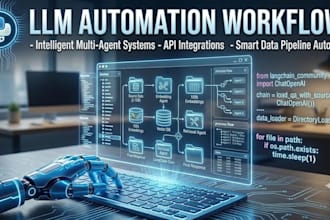create generative ai chatbots, ai agents and llm automation workflows