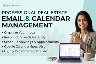 be your real estate email and calendar manager