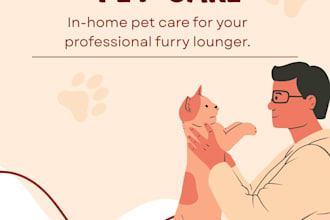 be your trusted dog walker and cat sitter