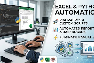 automate excel tasks using python vba and excel automation