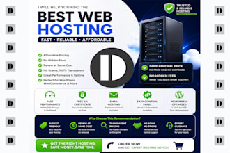 help you choose the best web hosting for your website