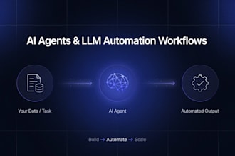 create generative ai chatbots, ai agents and llm automation workflows