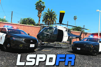 create custom lspdfr mods and server script