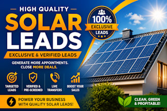 solar leads generation software for you to find unlimited leads