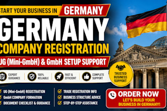 germany company registration ug  gmbh business setup  tax filling ilc formation